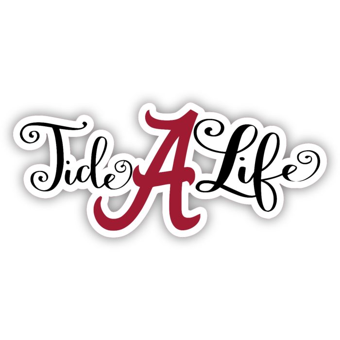 Alabama Crimson Tide - Tide Life - Temporary Tattoo