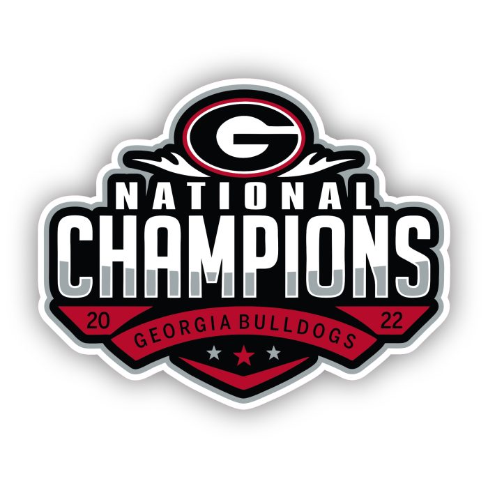 Georgia Bulldogs - National Champions 2022  - Iron On - Custom Size