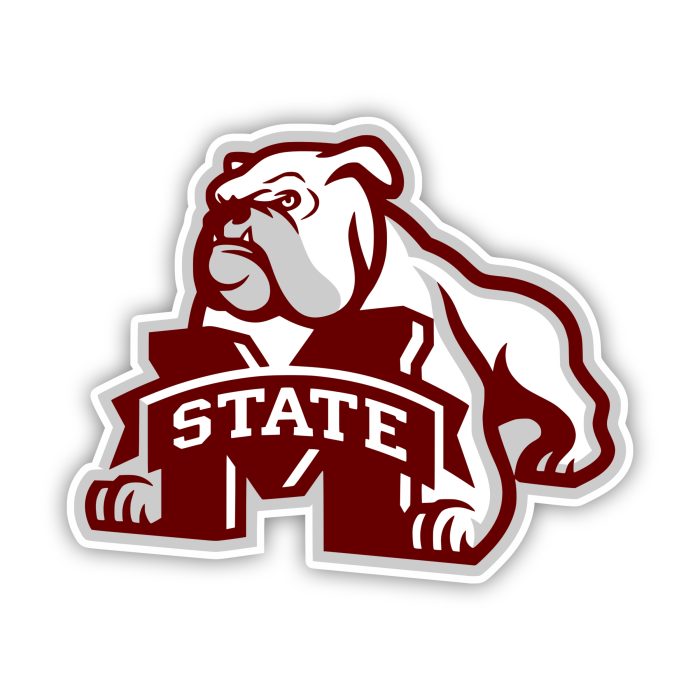 Mississippi State Bulldogs- Iron On - Custom Size