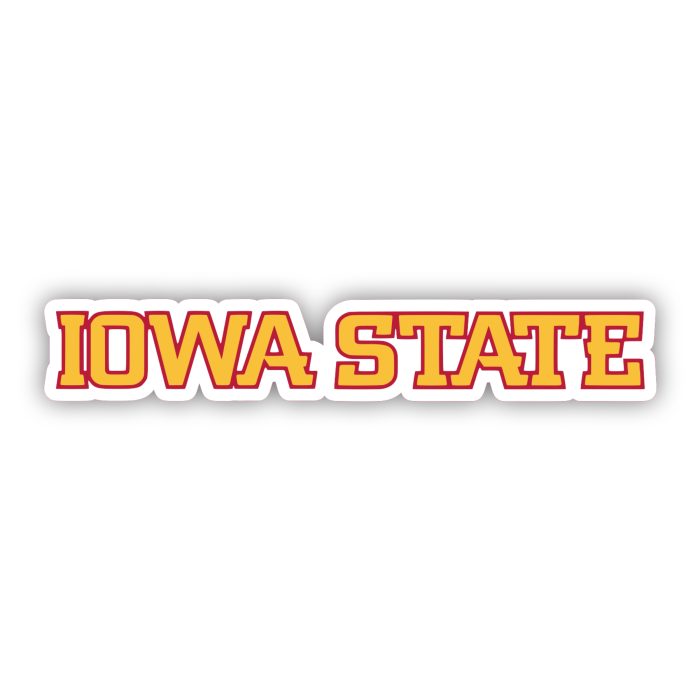 Iowa State Cyclones - Iron On - Custom Size