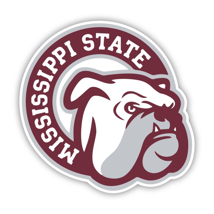 Mississippi State Bulldogs- Iron On - Custom Size