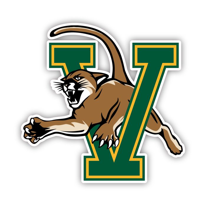 Vermont Catamounts - Iron On - Custom Size