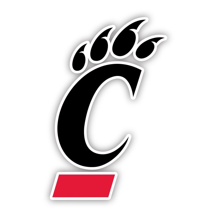 Cincinnati Bearcats - Iron On - Custom Size