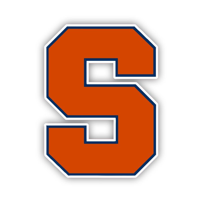 Syracuse Orange - S - Iron On - Custom Size