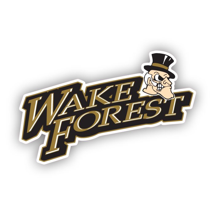 Wake Forest Demon Deacons - WF - Iron On - Custom Size