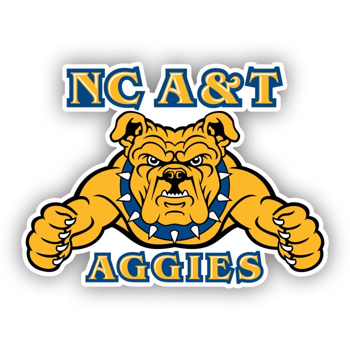 North Carolina A&T Aggies - Iron On - Custom Size