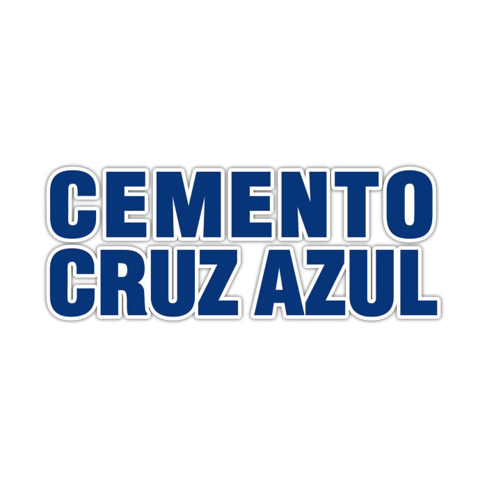 Cruz Azul - Name - Iron On - Custom Size