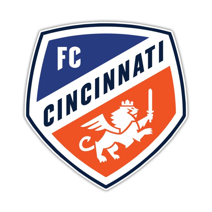 FC Cincinnati - Logo - Iron On - Custom Size