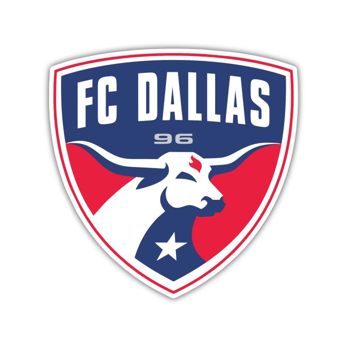 FC Dallas - Logo - Iron On - Custom Size