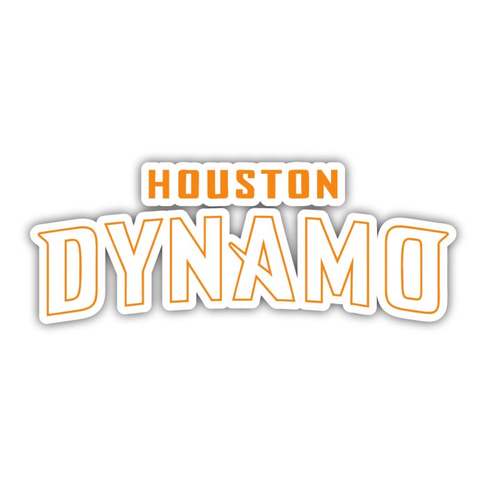 Houston Dynamo - Name - Iron On - Custom Size