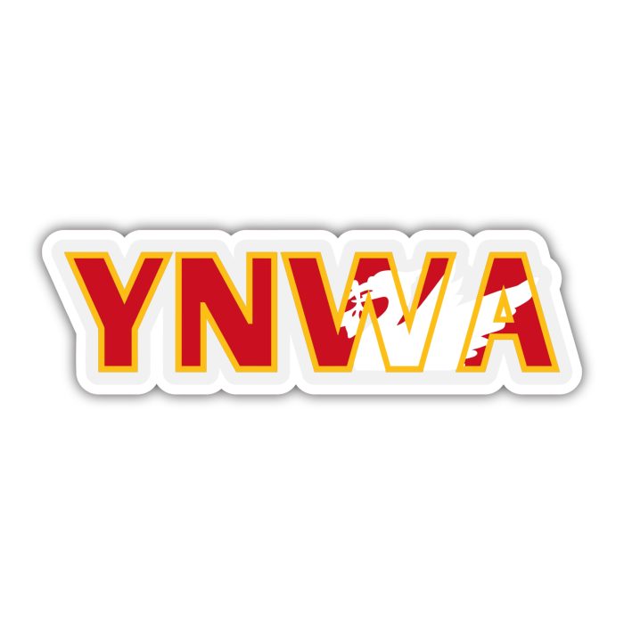 Liverpool FC - YNWA - Full Color Vinyl Sticker - Custom Size