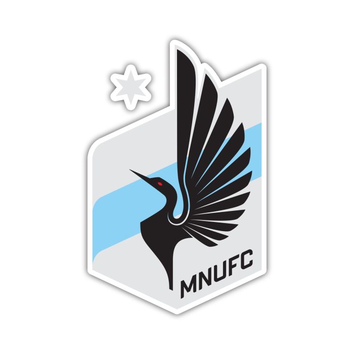 Minnesota United FC - Logo - Iron On - Custom Size