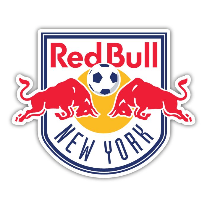 New York Red Bulls - Logo - Iron On - Custom Size