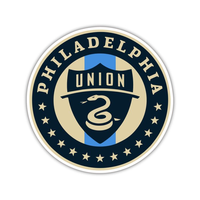 Philadelphia Union - Logo - Iron On - Custom Size