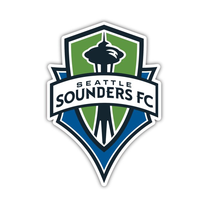 Seattle Sounders FC - Logo - Iron On - Custom Size