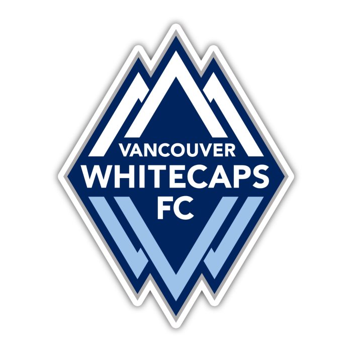 Vancouver Whitecaps FC - Logo - Iron On - Custom Size