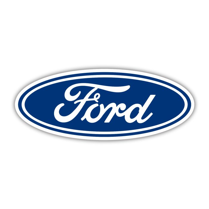 Ford - Iron On - Custom Size