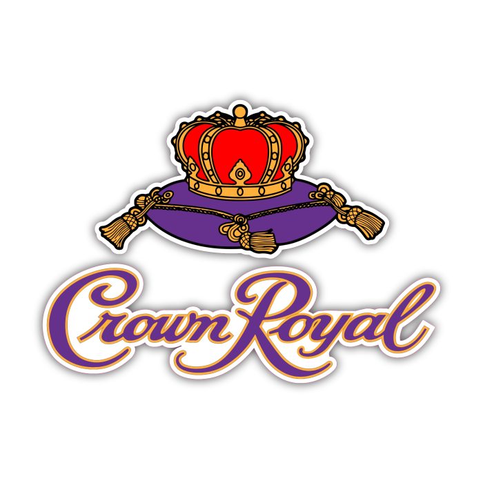 Crown Royal - Iron On - Custom Size