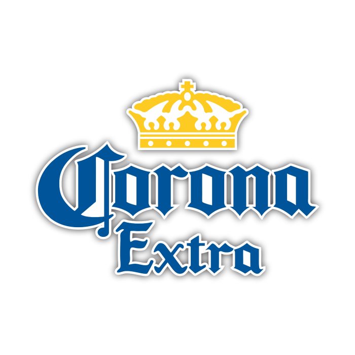 Corona - Iron On - Custom Size