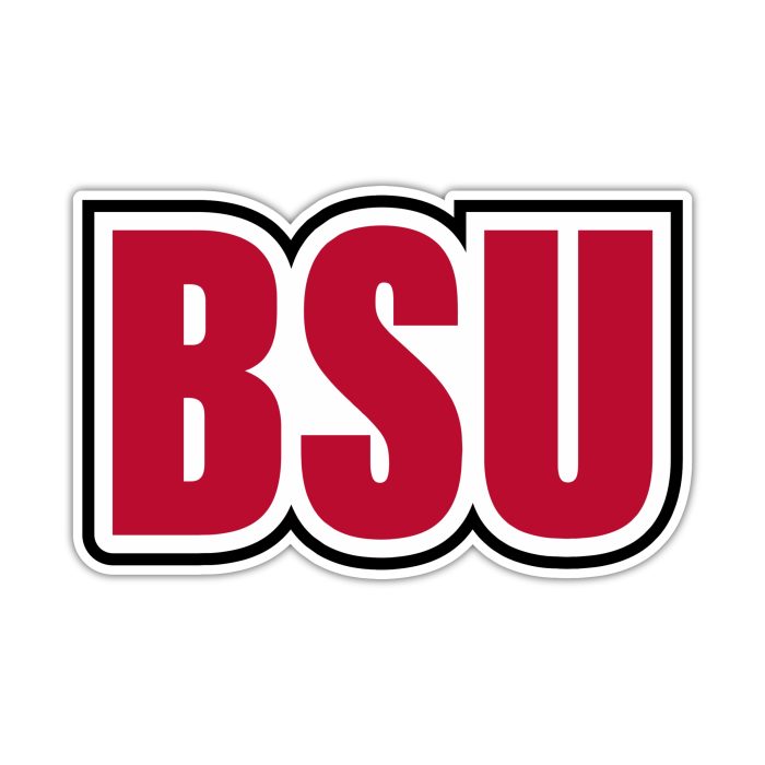Ball State Cardinals - BSU 2 - Temporary Tattoo
