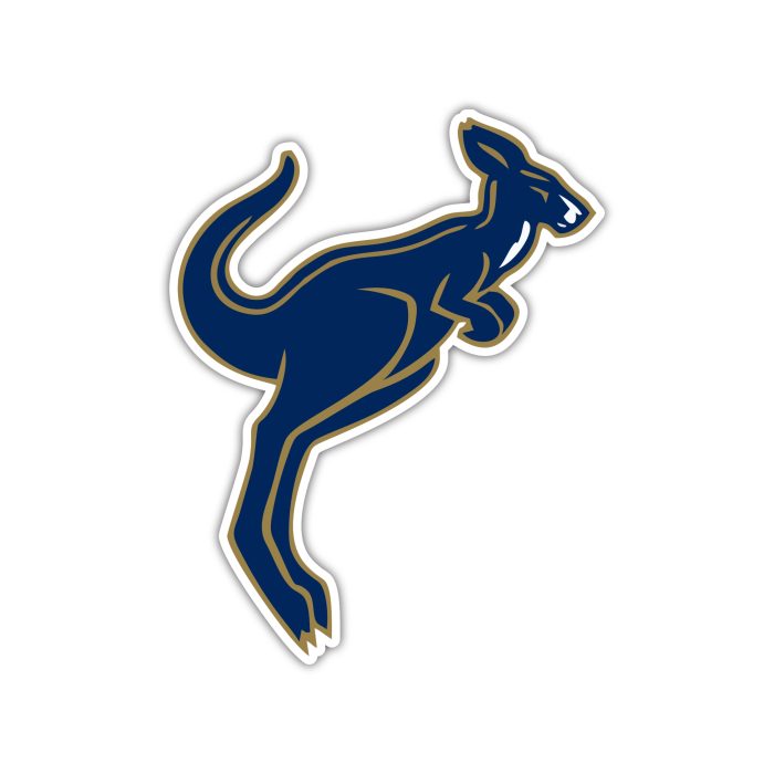 Akron Zips - Kangaroo - Temporary Tattoo