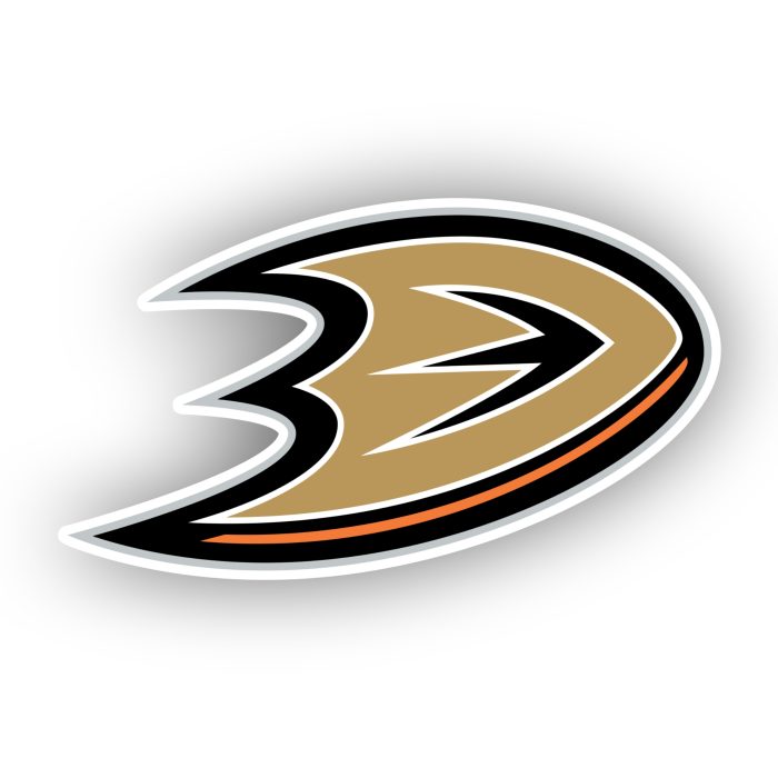 Anaheim Ducks - D - Iron On - Custom Size