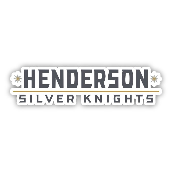 Henderson Silver Knights - Iron On - Custom Size