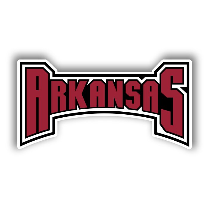 Arkansas Razorbacks - Name - Temporary Tattoo