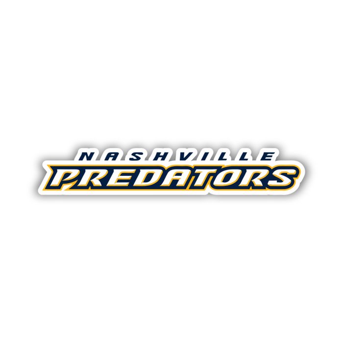 Nashville Predators - Name - Iron On - Custom Size