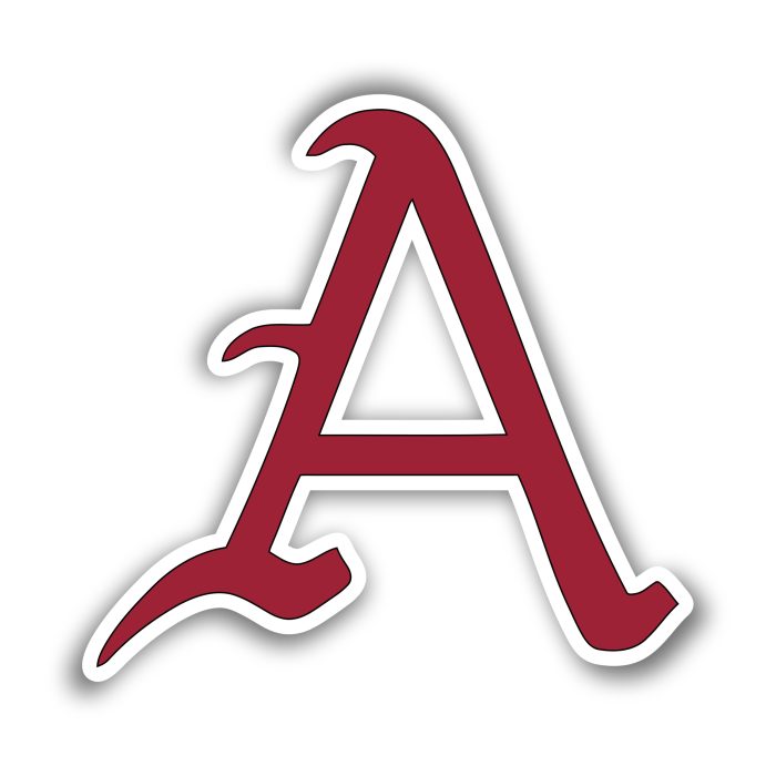 Arkansas Razorbacks - A - Temporary Tattoo