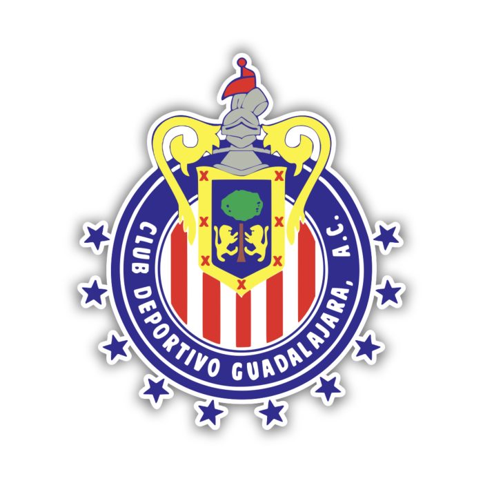 Chivas De Guadalajara - Logo - Iron On - Custom Size