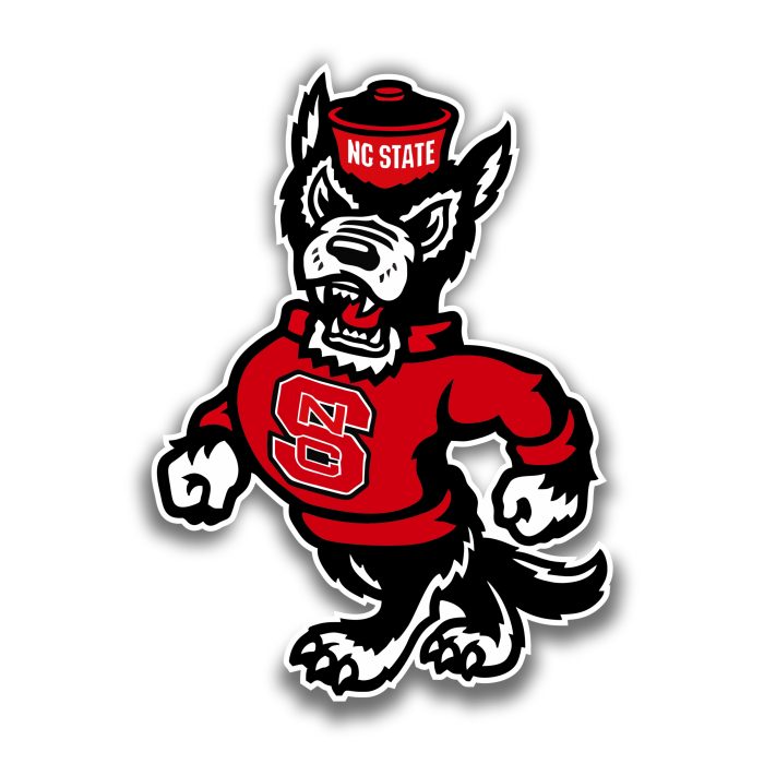 NC State Wolfpack - Wolf - Iron On - Custom Size