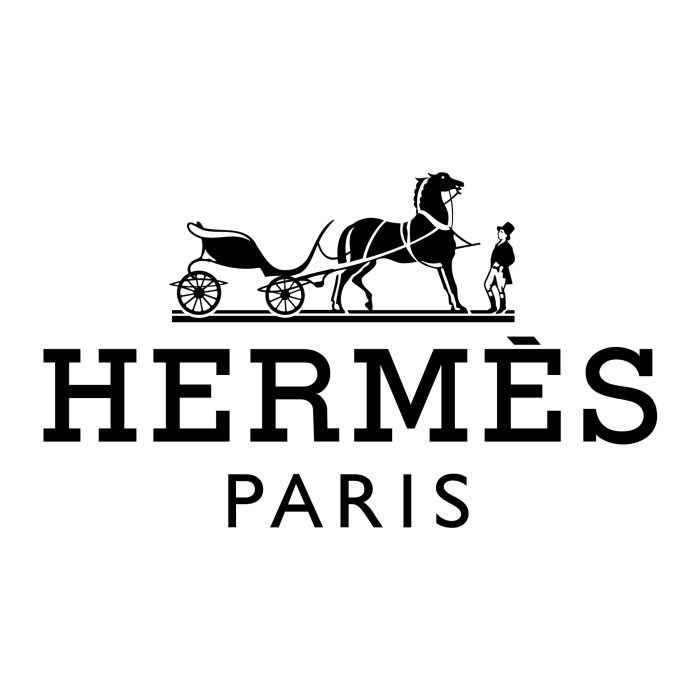 Hermes - Name and Emblem - Iron On - Custom Size