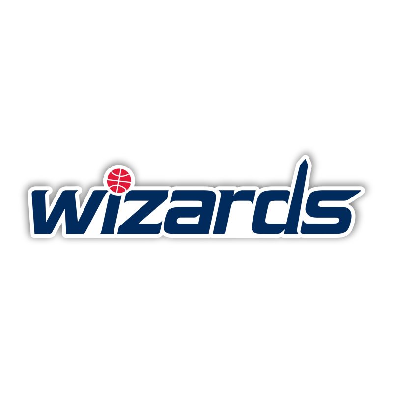 Washington Wizards – Blue Name - Temporary Tattoo