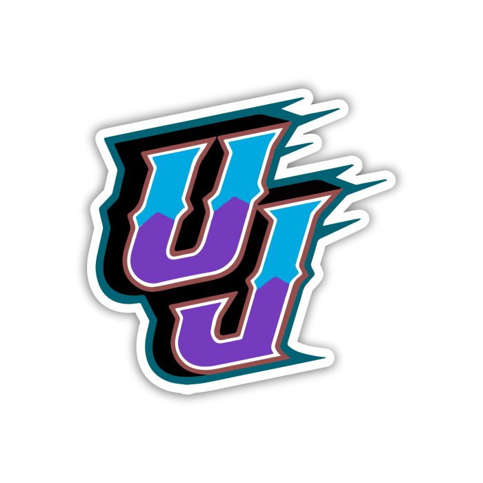 Utah Jazz - UJ - Temporary Tattoo