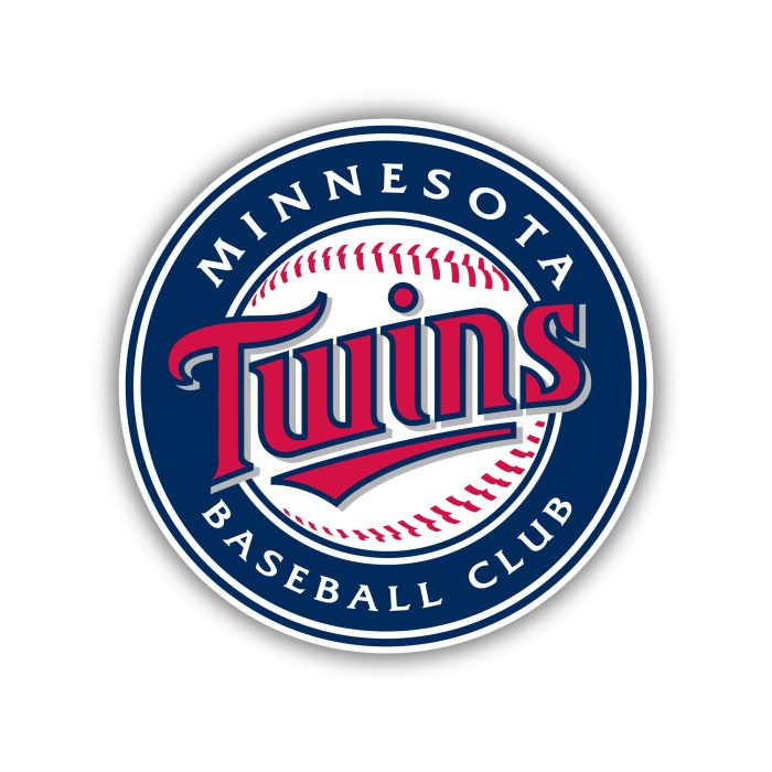 Minnesota Twins - Blue Circle Baseball Club - Iron On - Custom Size