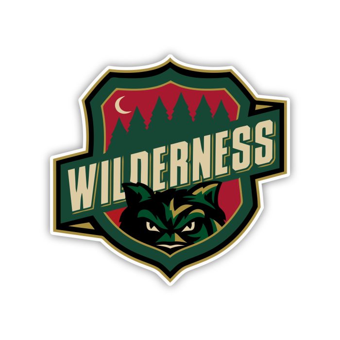 Minnesota Wild - Wilderness - Iron On - Custom Size