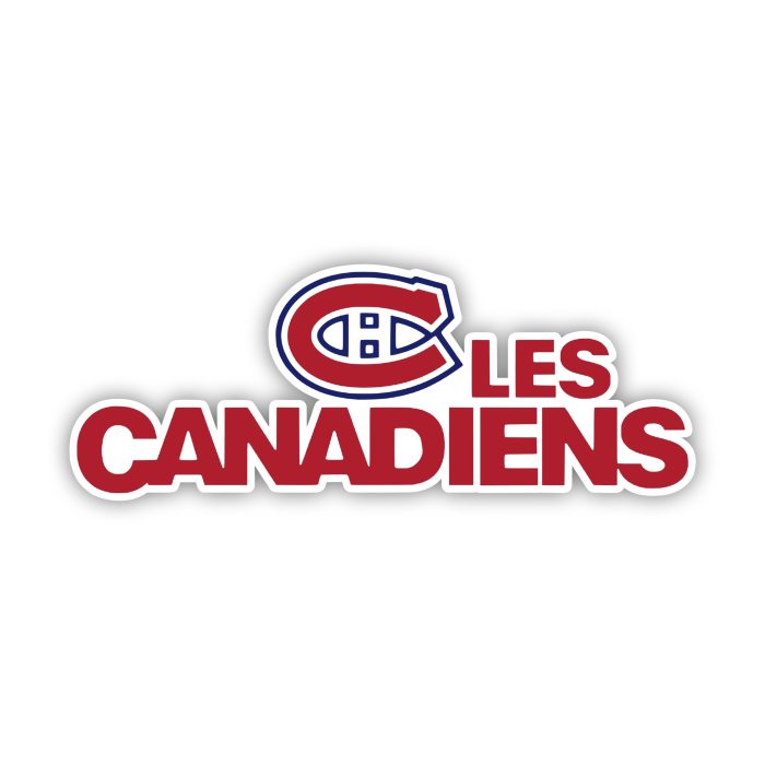 Montreal Canadiens - Les Canadiens - Iron On - Custom Size