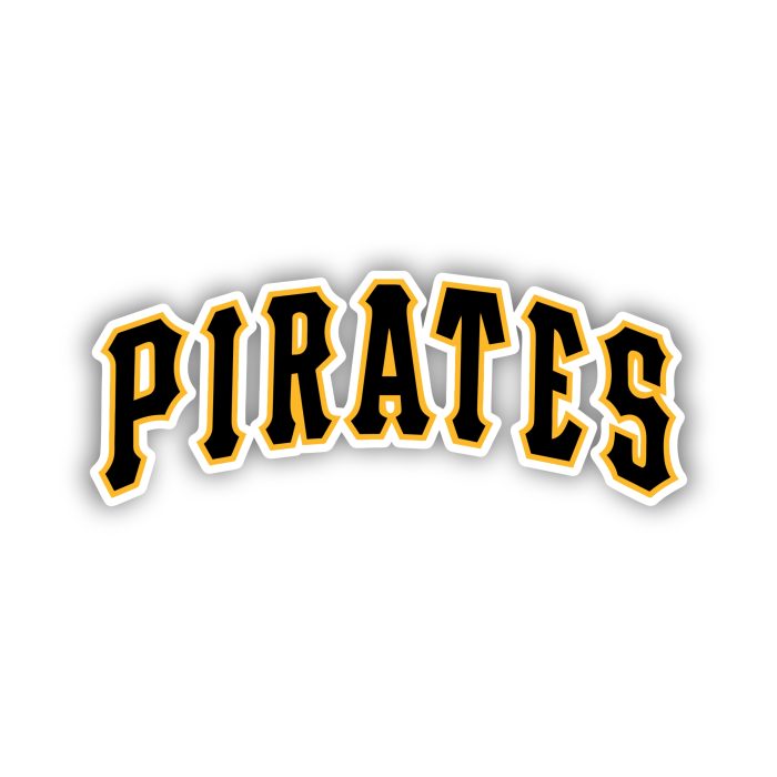 Pittsburgh Pirates - Pirates - Iron On - Custom Size