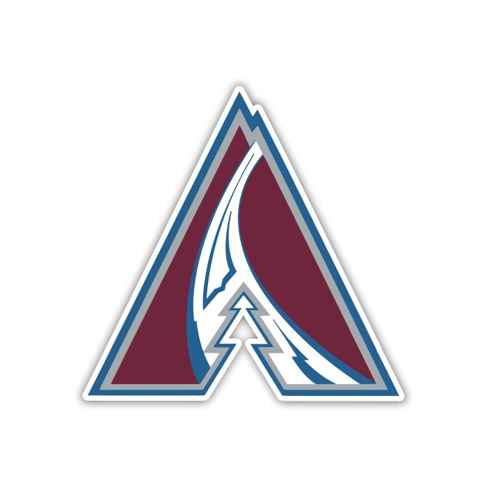 Colorado Avalanche - A  - Iron On - Custom Size