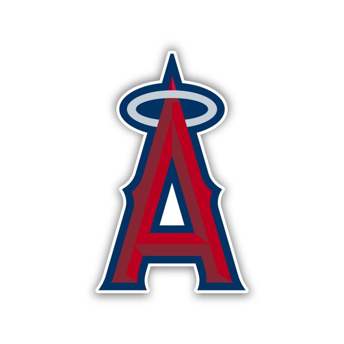 Los Angeles Angels - A - Iron On - Custom Size