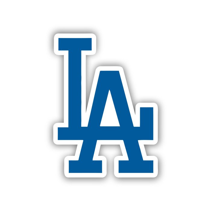 Los Angeles Dodgers - LA - Iron On - Custom Size