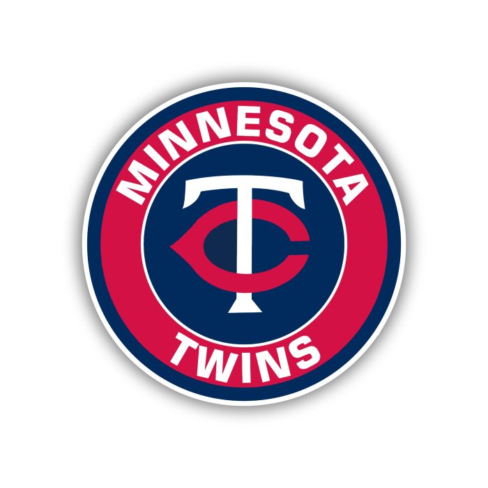 Minnesota Twins - Circle with TC and Name - Iron On - Custom Size