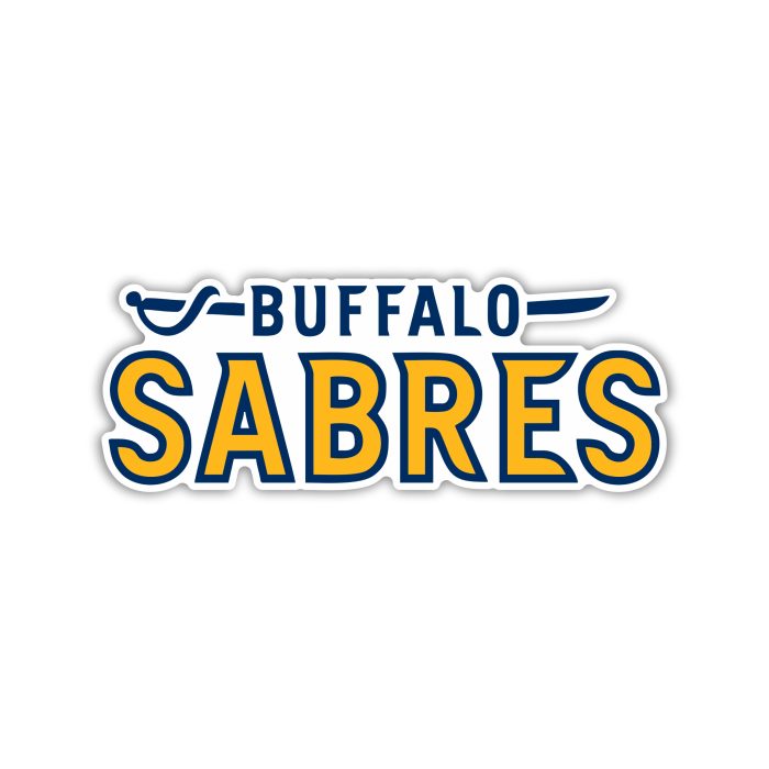 Buffalo Sabres - Name - Iron On - Custom Size