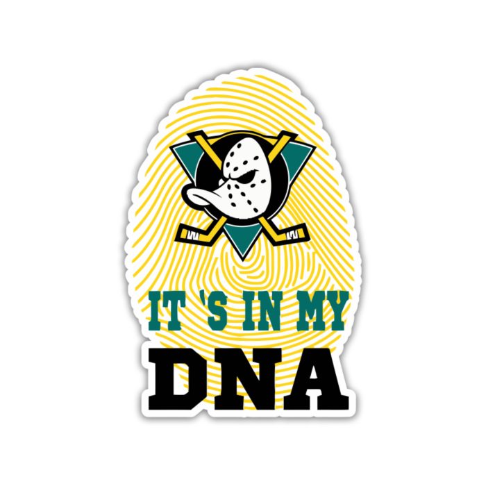 Anaheim Ducks - DNA - Iron On - Custom Size