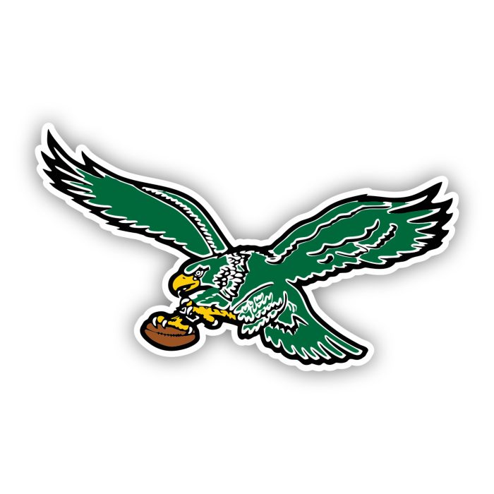 Philadelphia Eagles - Retro Eagle - Temporary Tattoo