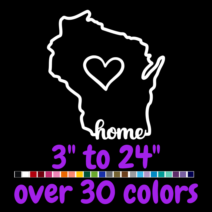 State of Wisconsin - Custom Size
