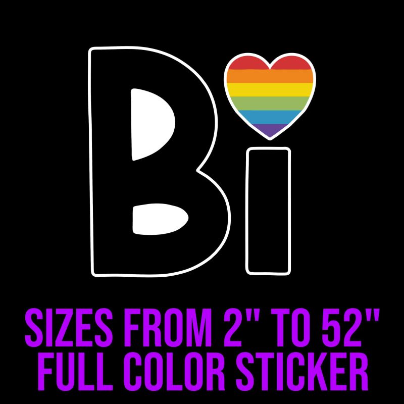 Pride Full Color Vinyl Decals - Custom Size
