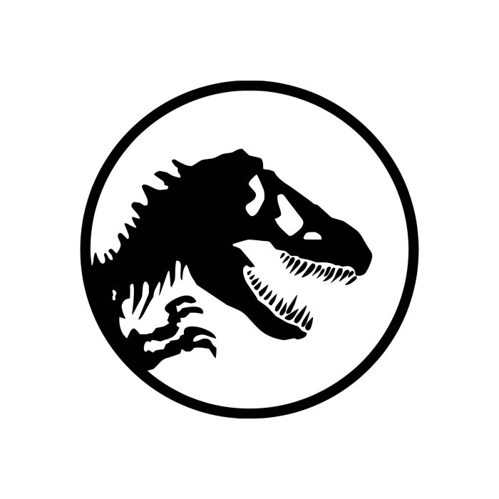 Jurassic Park Vinyl Decal - Custom Size