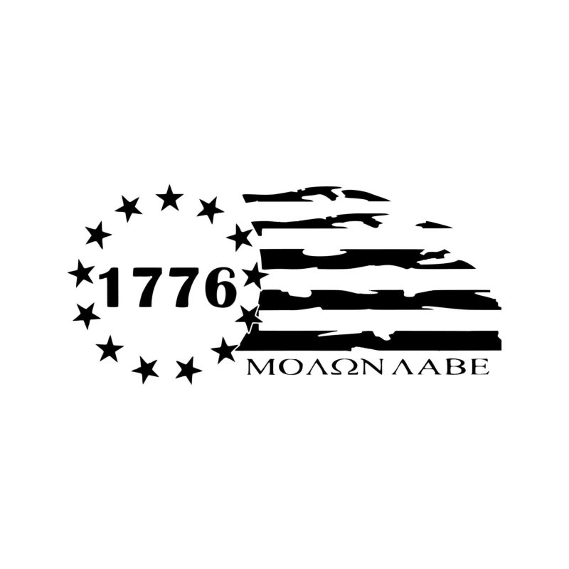 Molon Labe Vinyl Decal - Custom Size